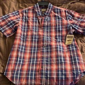 C.E. Schmidt new with tags button up shirt
